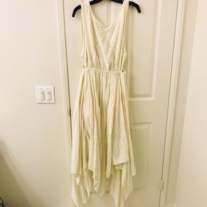 Free People Creme Dress